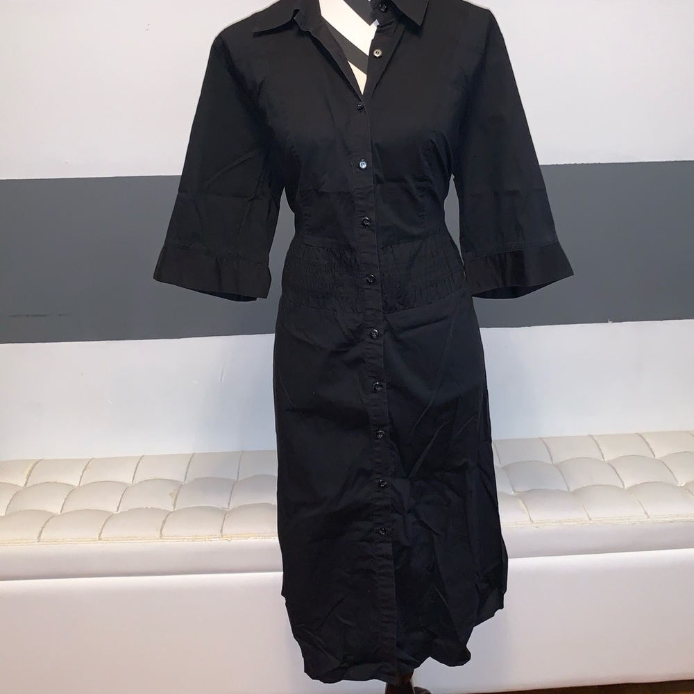 Lane Bryant plus size button down cotton dress 16W